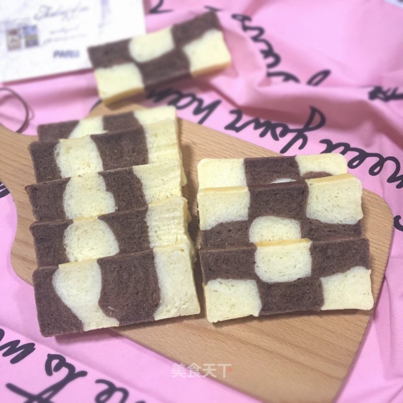 #trust之美#two-color Toast recipe