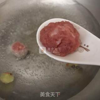 Vermicelli Soup with Spinach Meatballs recipe