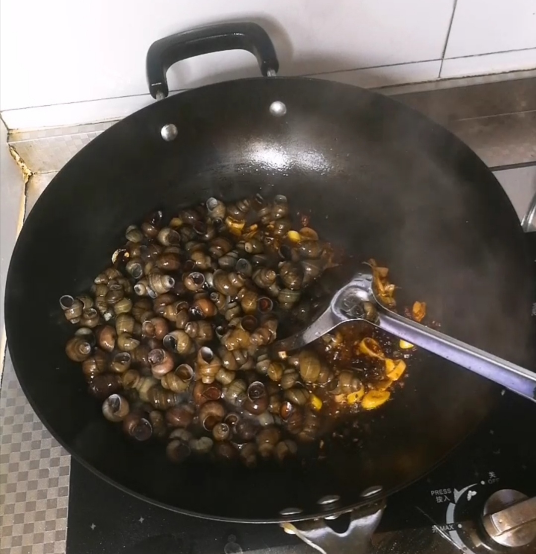 Spicy Fried Escargot recipe