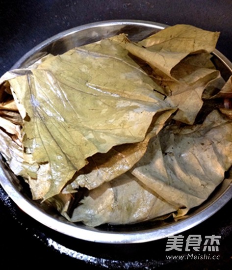 Steamed Turtle with Lotus Leaf recipe