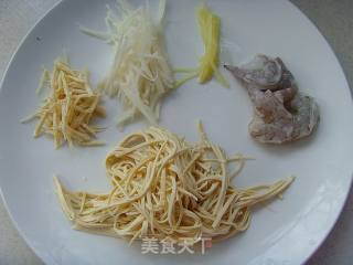 [su Cai]: Boiled Dried Shreds recipe