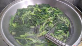 Refreshing Cold Spinach recipe