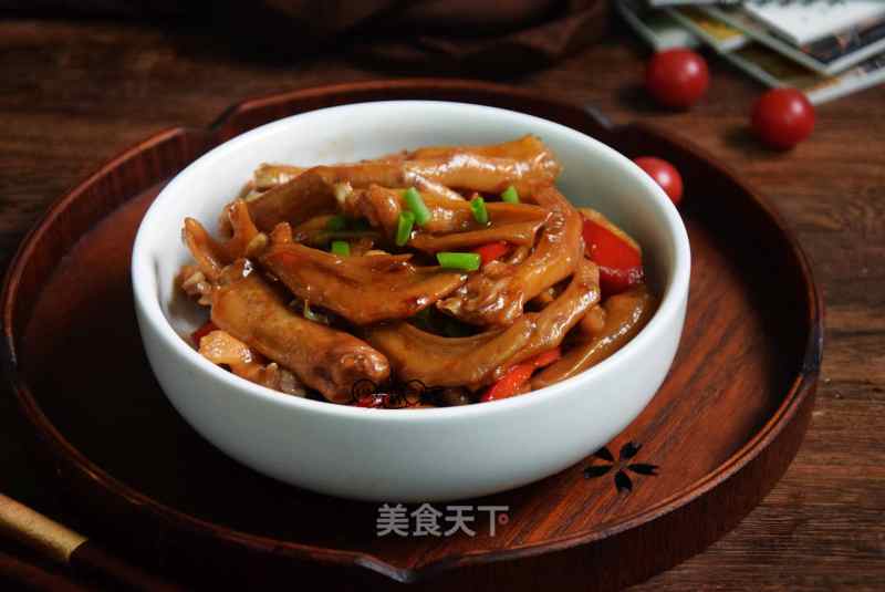 Duck Feet in Oyster Sauce recipe