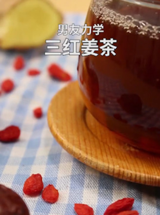 Three Red Ginger Tea recipe