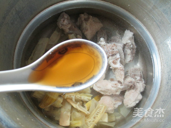 Lamb Tail Bamboo Shoots and Keel Soup recipe