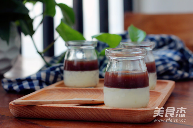Two-color Pudding recipe
