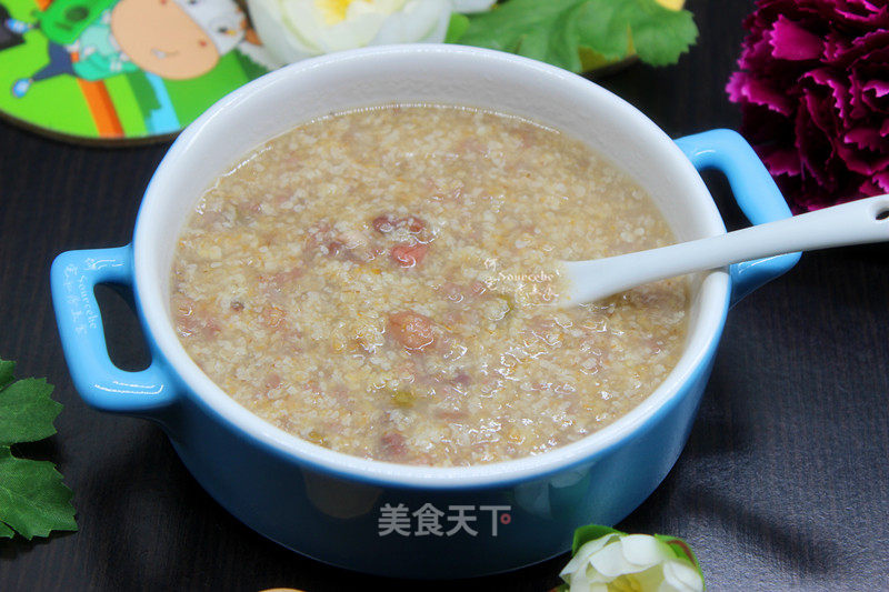 Five-grain Wheat Germ Porridge recipe