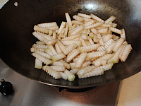 Fried Winter Melon with Shrimp Paste recipe