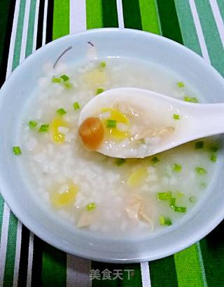 【linfen】ginkgo Scallop and Yuba Porridge recipe