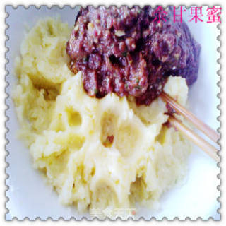 Steamed Potato Beef Balls recipe