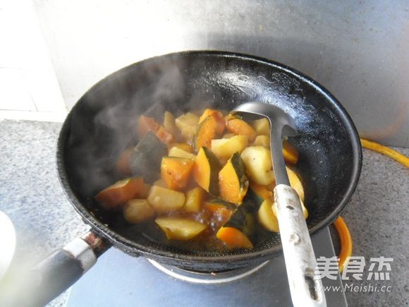 Potato Stew with Japanese Squash recipe