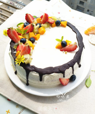 Fruit Glaze Cake recipe