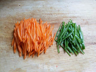 Vegetarian Stir-fried Three Silk recipe