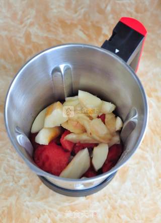 Watermelon Peach Juice recipe