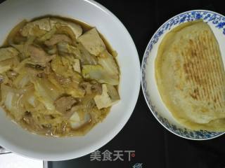 Chinese Cabbage and Pork Noodles recipe