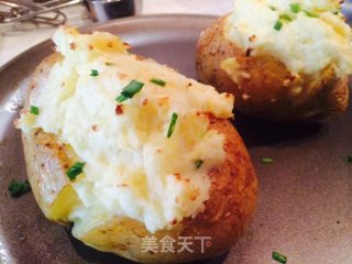 Mashed Potatoes Twice Baked Potatoes Classic American Western Food recipe