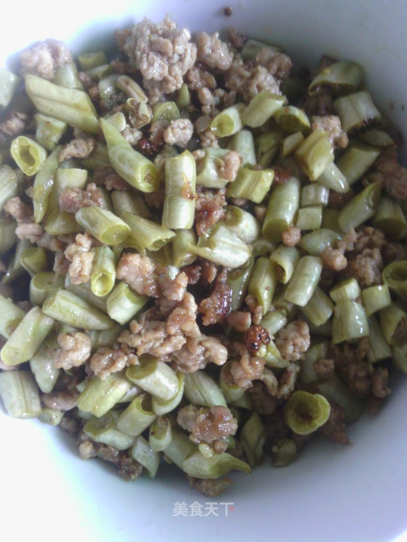 Home-cooked Side Dish-rotten Meat Cowpea recipe