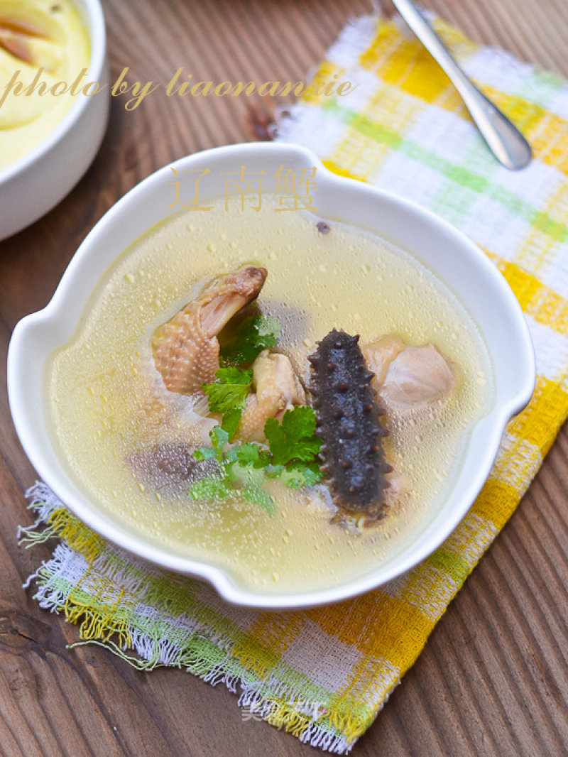 Chicken and Sea Cucumber Soup