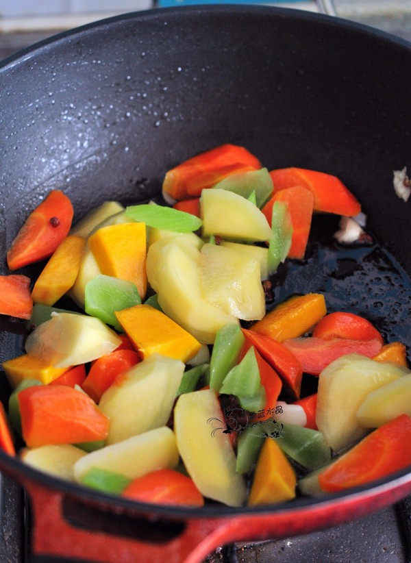 Roasted Chicken Drumsticks with Seasonal Vegetables recipe