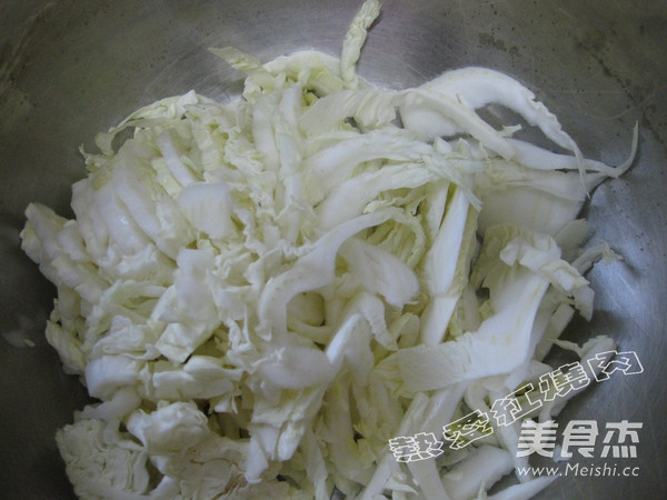 Cabbage Heart with Sesame Sauce recipe