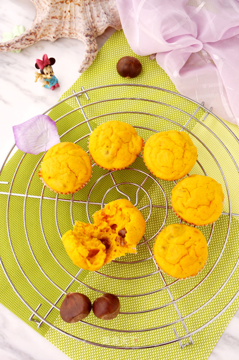 Pumpkin Chestnut Cakes recipe
