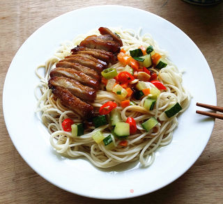 Cantonese Style Barbecued Pork Sauce Noodles recipe