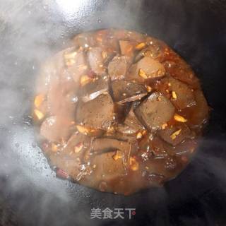 Braised Duck Blood recipe