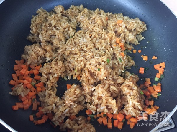 Soy Sauce Fried Rice recipe