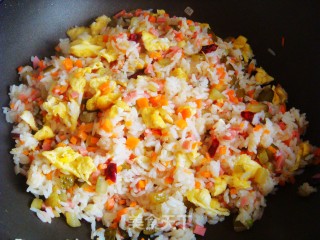 Sweet and Sour Cucumber Fried Rice recipe