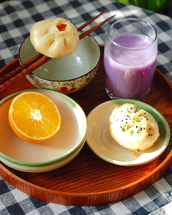 Purple Sweet Potato Soy Milk recipe