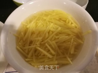 #trust之美# Vinegar Potato Shreds recipe