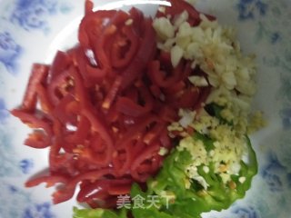 Green and Red Peppers recipe