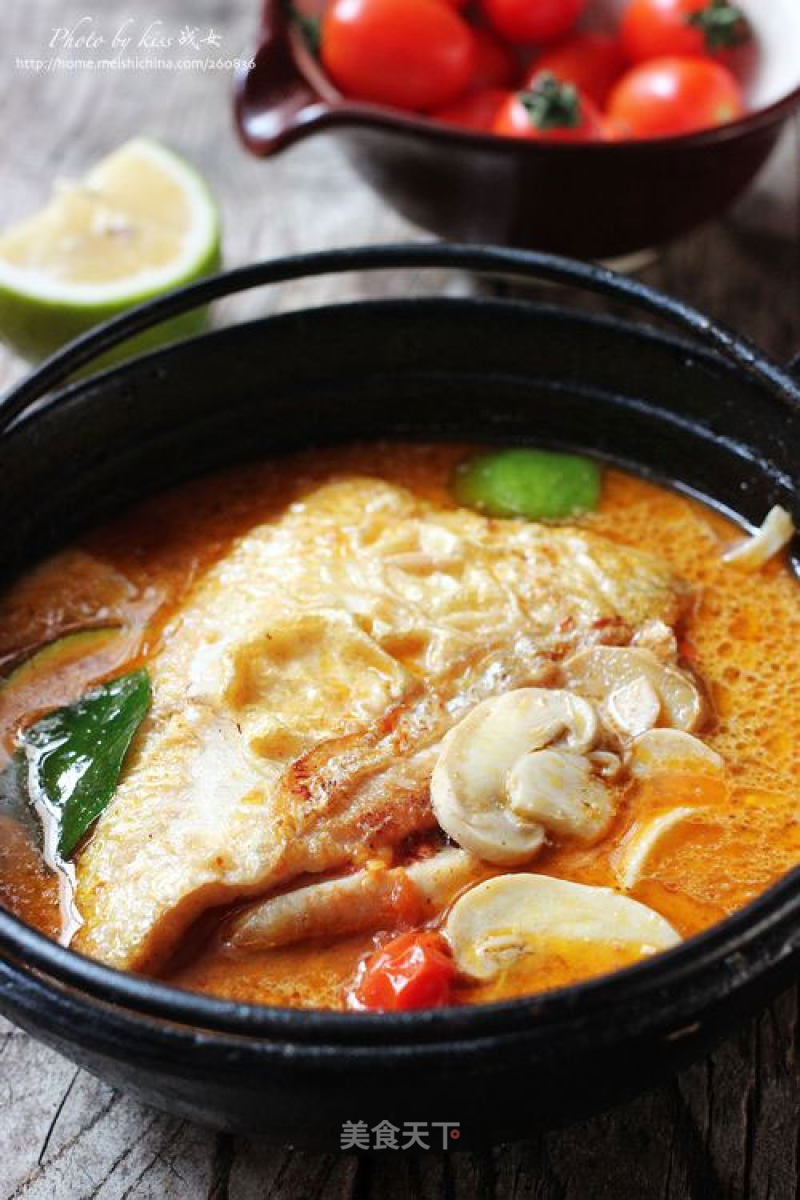 Sour and Spicy Appetizer---tom Yum Goong Soaked Fish Belly recipe