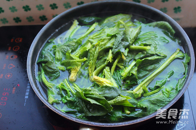 Cold Spinach Fungus recipe