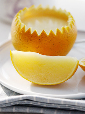 Milk Orange Jelly recipe