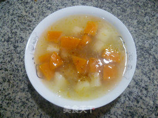 Sweet-scented Osmanthus Yam Pumpkin Soup recipe