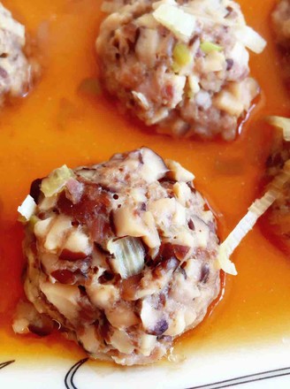 Oil-free Shiitake Mushroom Meatballs for Weight Loss Recipes recipe