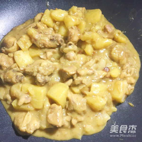 Potato Curry Chicken recipe