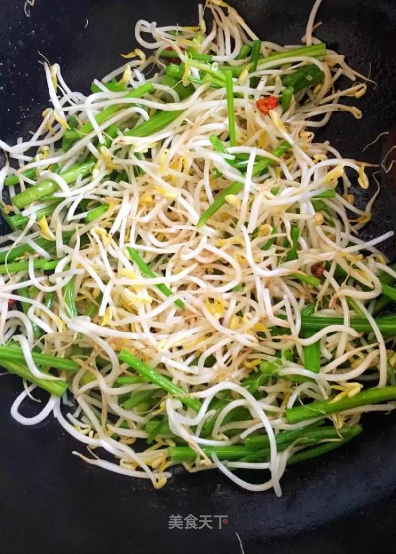 Stir-fried Mung Bean Sprouts recipe