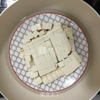 Steamed Soft Tofu with Minced Pork Topped recipe