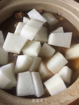 Lamb Braised Radish recipe