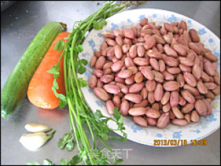 Peanuts with A Small Cold Dish with Wine recipe