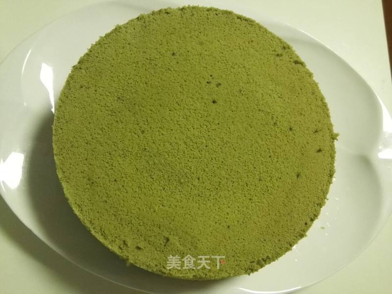 Eight-inch Matcha Steamed Rice Cake recipe