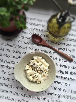 Rice Suffers ~ Sesame Oil Salty Protein recipe