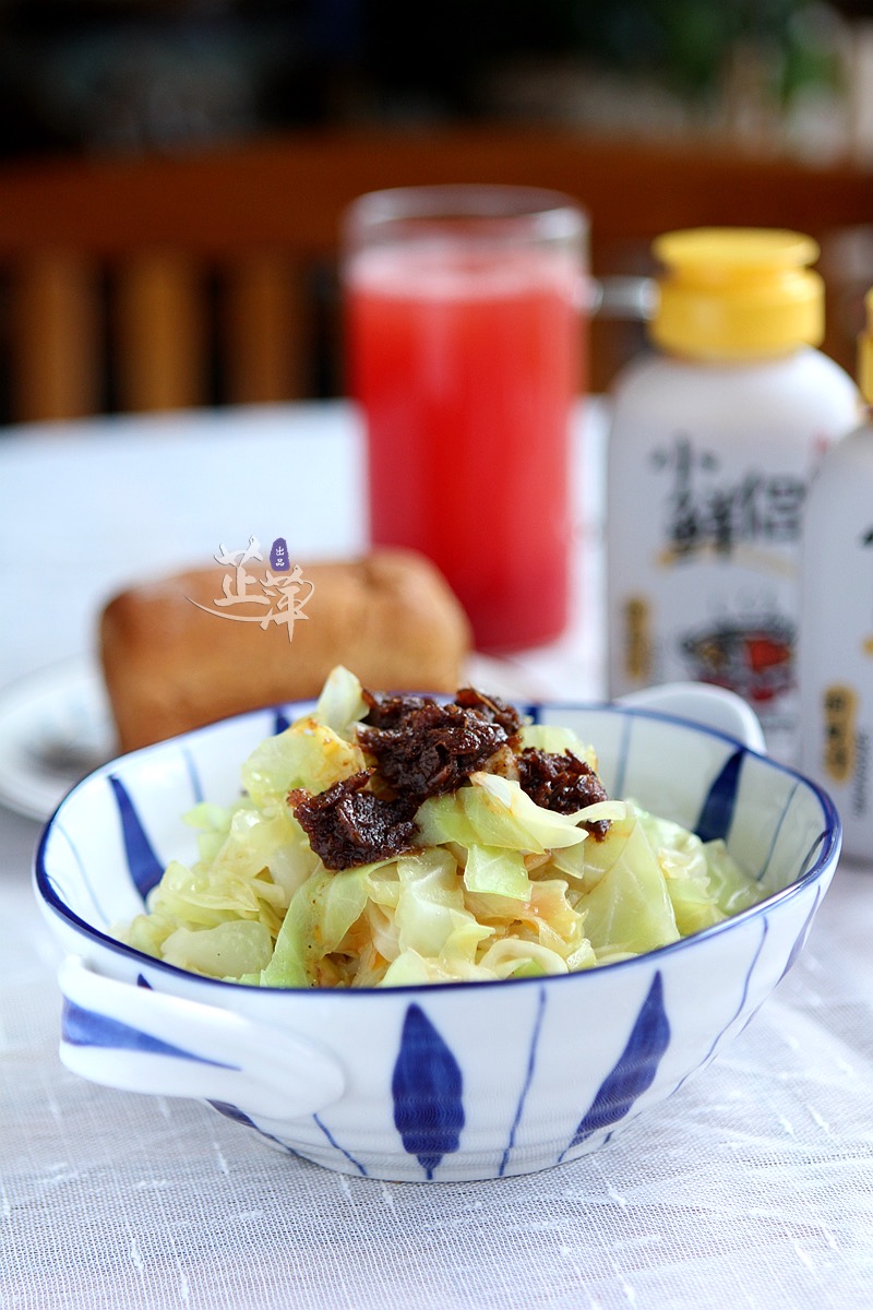 Shrimp Paste with Cabbage recipe