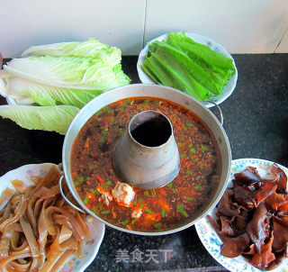 Red Oil Pork Ribs Fragrant Pot recipe