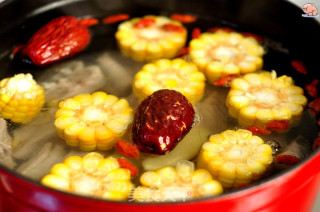 Corn Pork Ribs Soup recipe