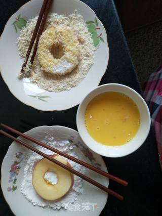 Fried Apple Ring recipe