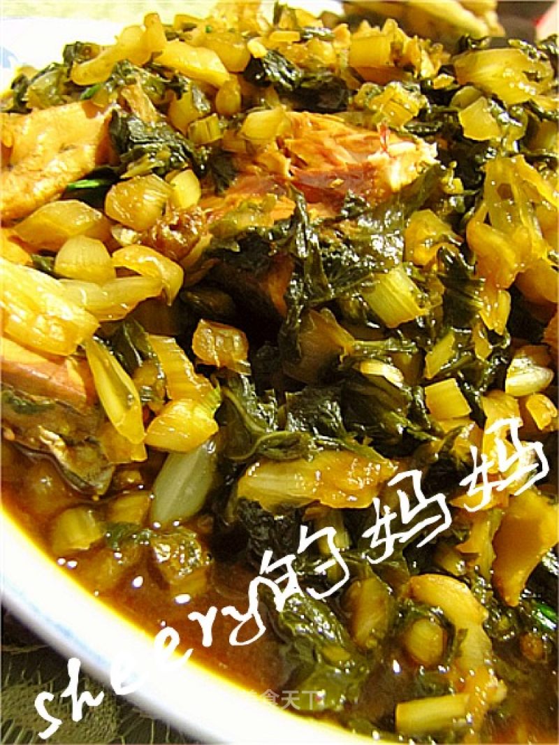 The Best Partner for Porridge ---- Grass Carp Stewed with Pickles recipe
