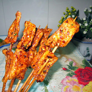 Children's Favorite ---- Fragrant Tofu Skewers ---- Microwave Delicacy recipe